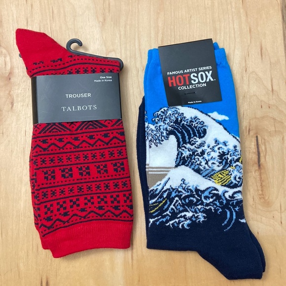 Talbots and Hot Sox Accessories - TALBOTS and HOTSOX bundle of socks.  NWT